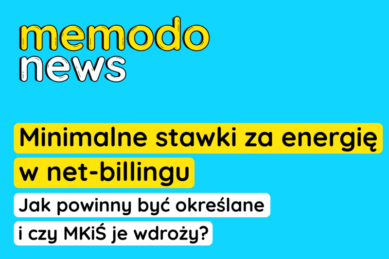 Minimalne stawki za energię w net-billingu?