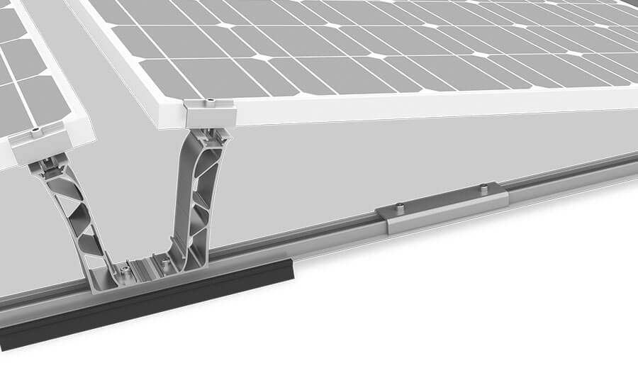 K2 DomeClamp EC Set 30 - 50, srebrny, modułowy zacisk końcowy