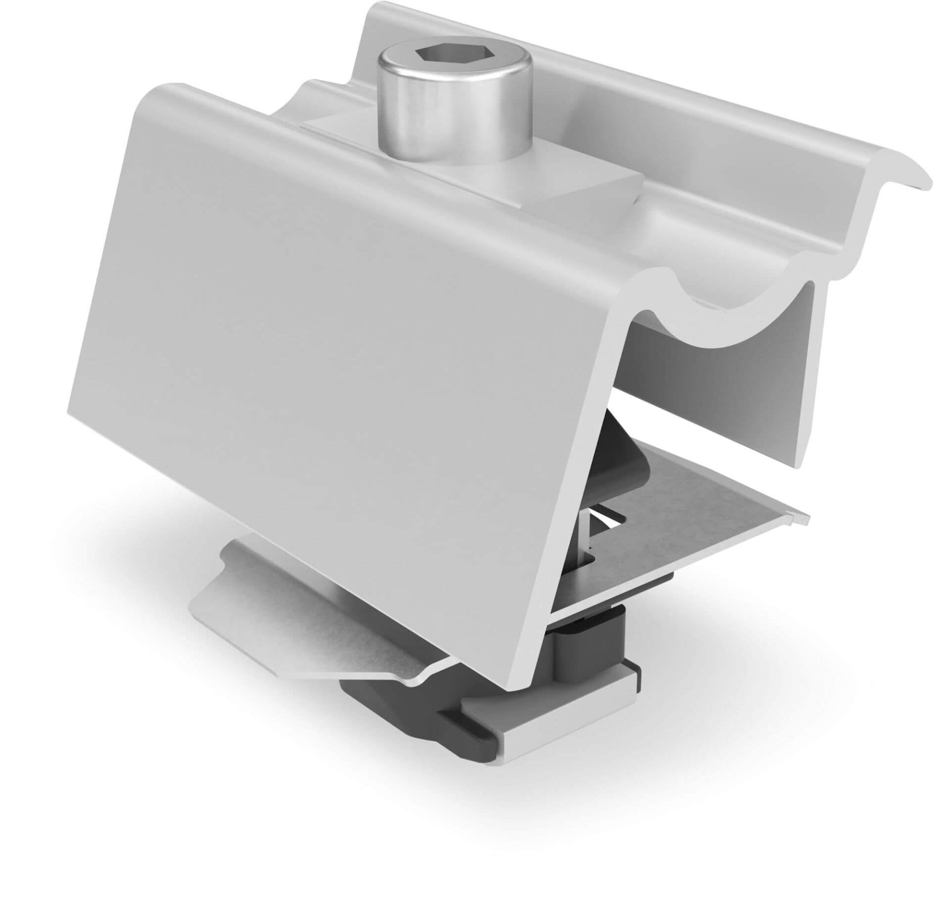 K2 Modulendklemme EC 30-40 Hybrid, silber