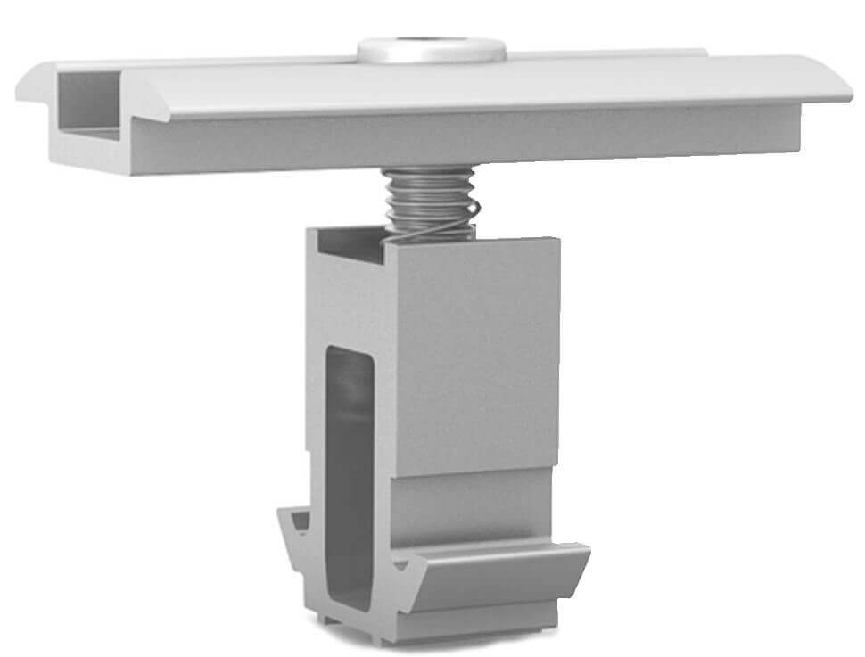 K2 DomeClamp MC, zacisk centralny, srebrny