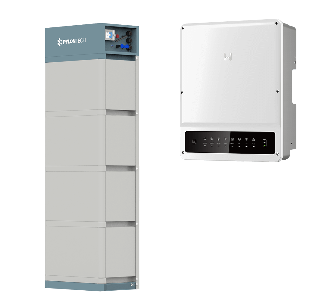 Pylontech Force H2 14,21 kWh (BMS V2) mit GoodWe ET Plus 16A - GW8KN-ET