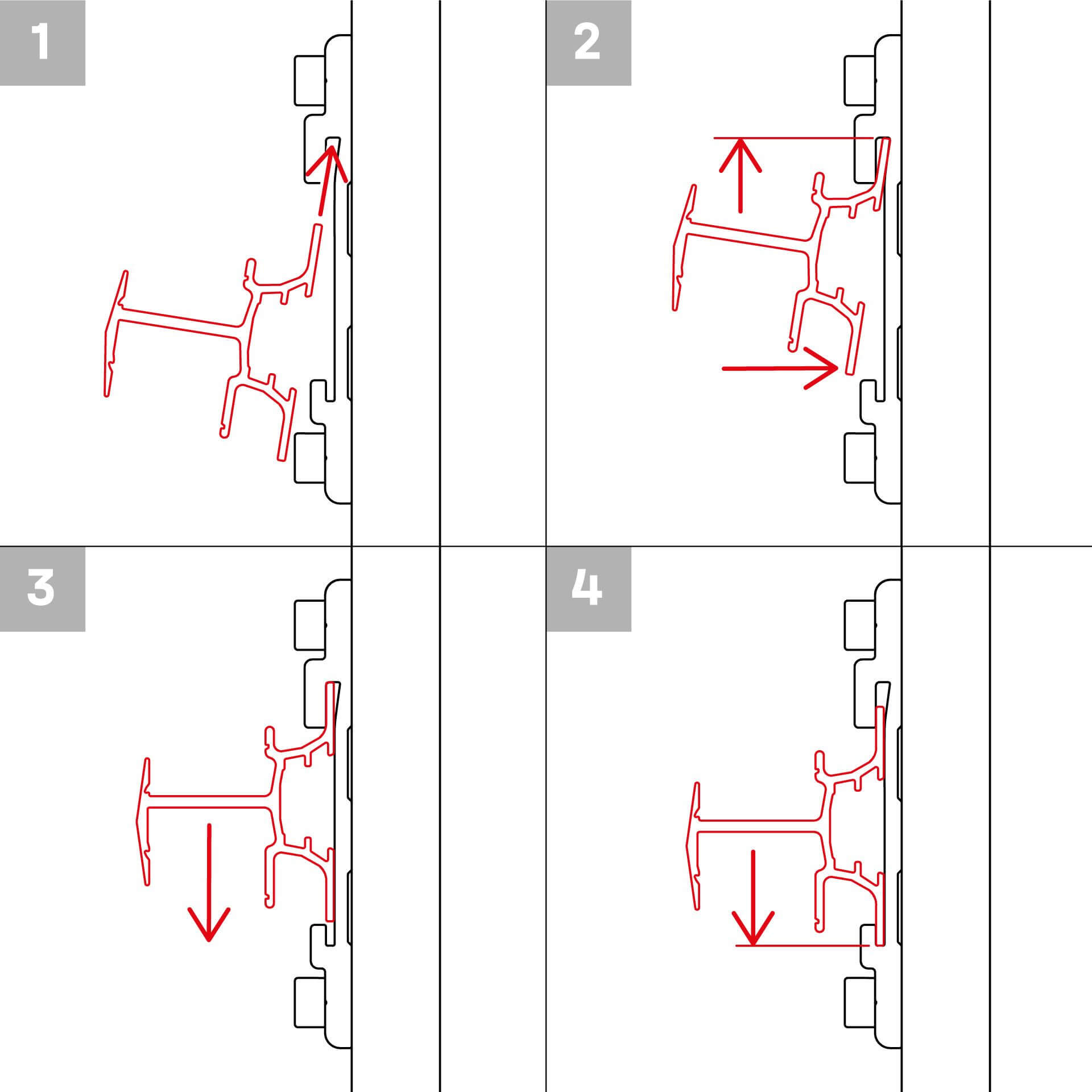 K2 InsertionRail 2.0 30, 5,70 m