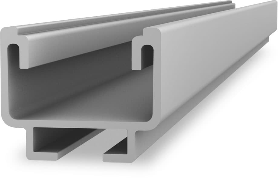 K2 SolidRail UltraLight silber 4,40 m