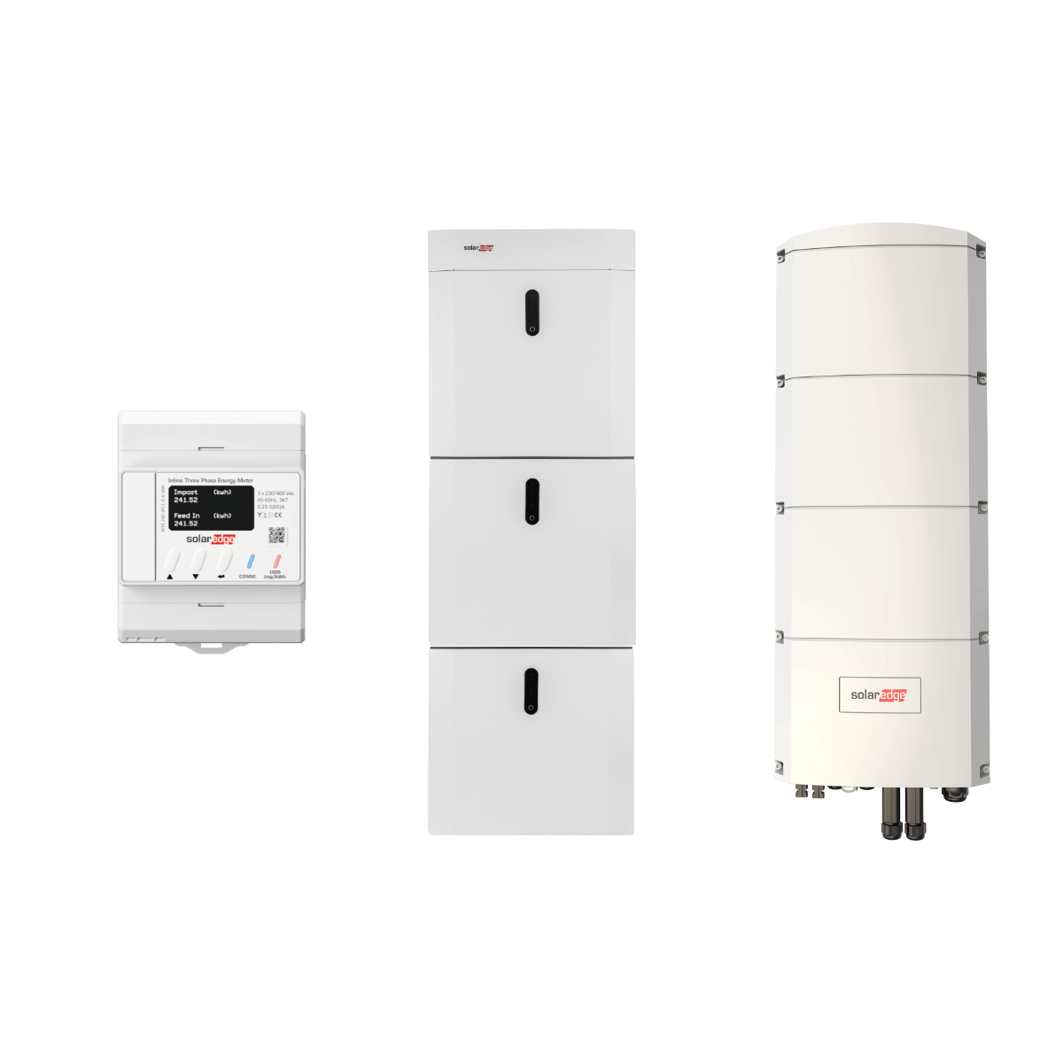 SolarEdge Home Paket mit SE10K-RWB48 und 13,8 kWh