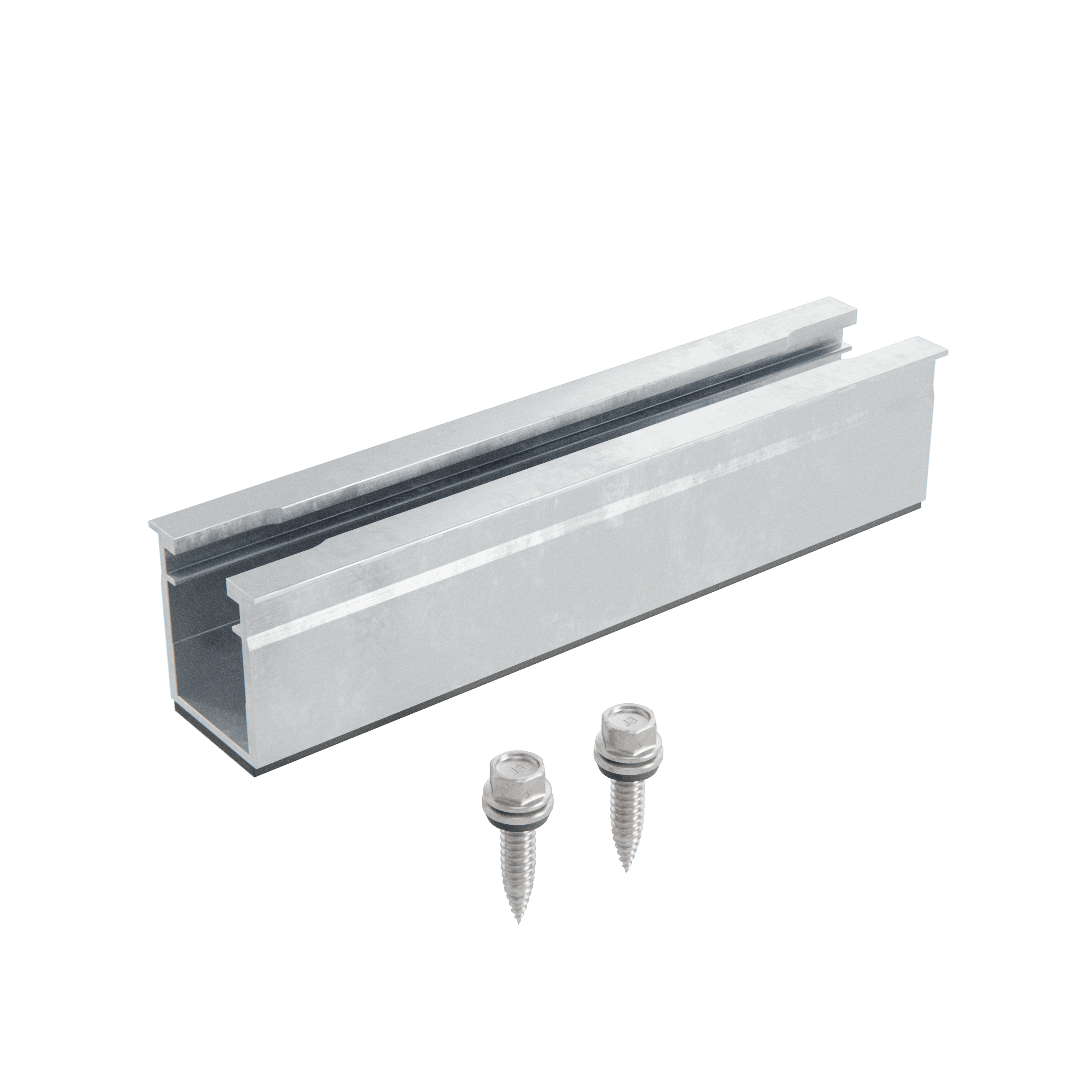 Alumero easyBRACKET Metal sheet Short Rail 150