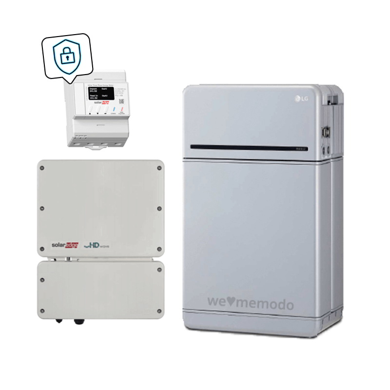 LG RESU 10H Prime & SolarEdge StorEdge Einphasen Wechselrichter SE5000H-RWS00BEO4