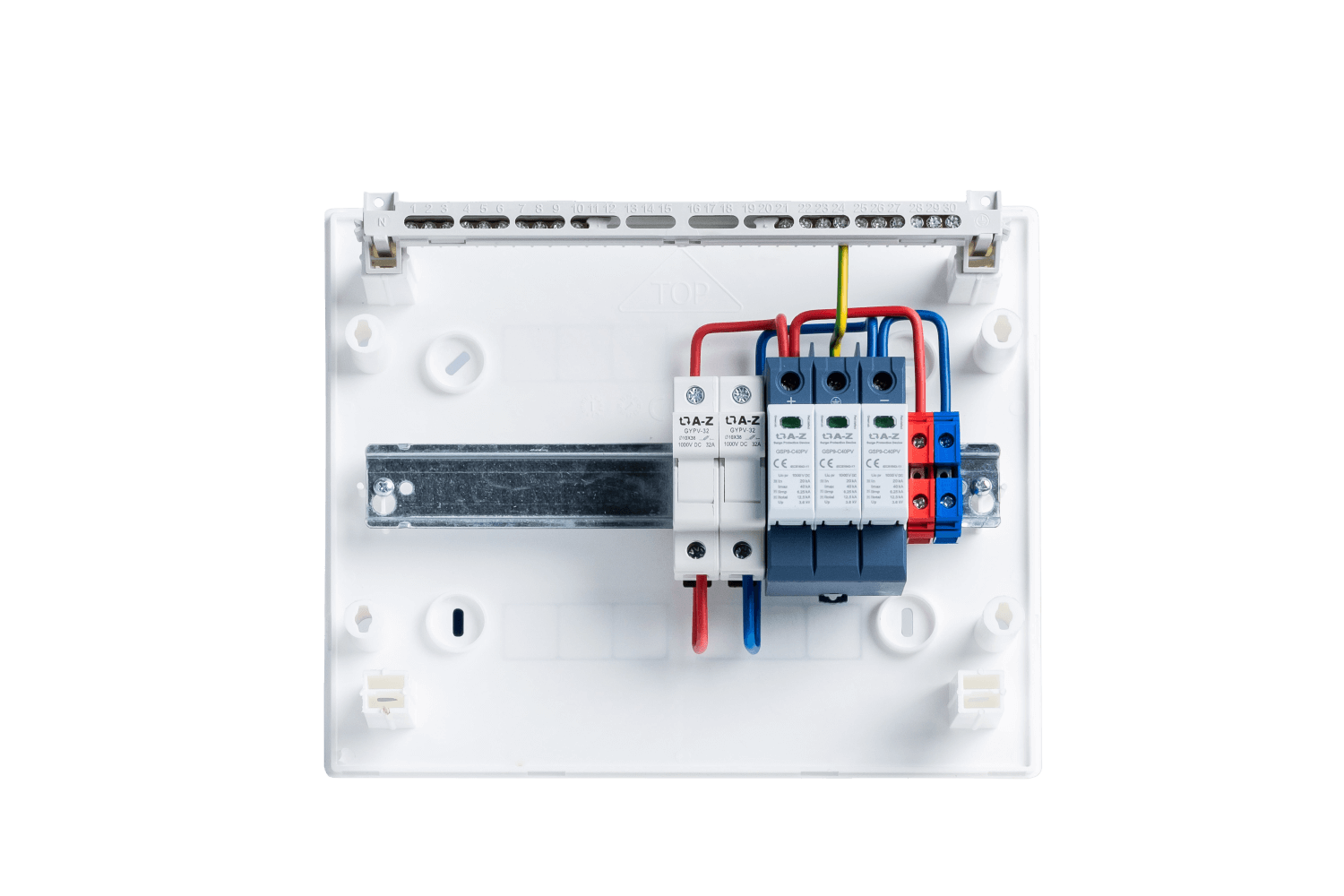 AZT DC1, T1+T2 przełącznik