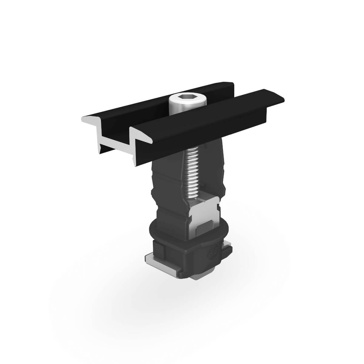 K2 Clamp MC Set 25-40mm, schwarz-eloxiert