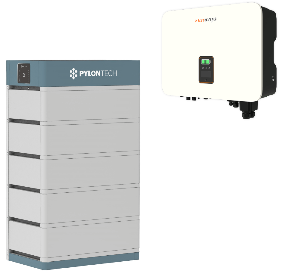 Pylontech Force H1 17,8 kWh mit Sunways Hybrid STH-10KTL-HT
