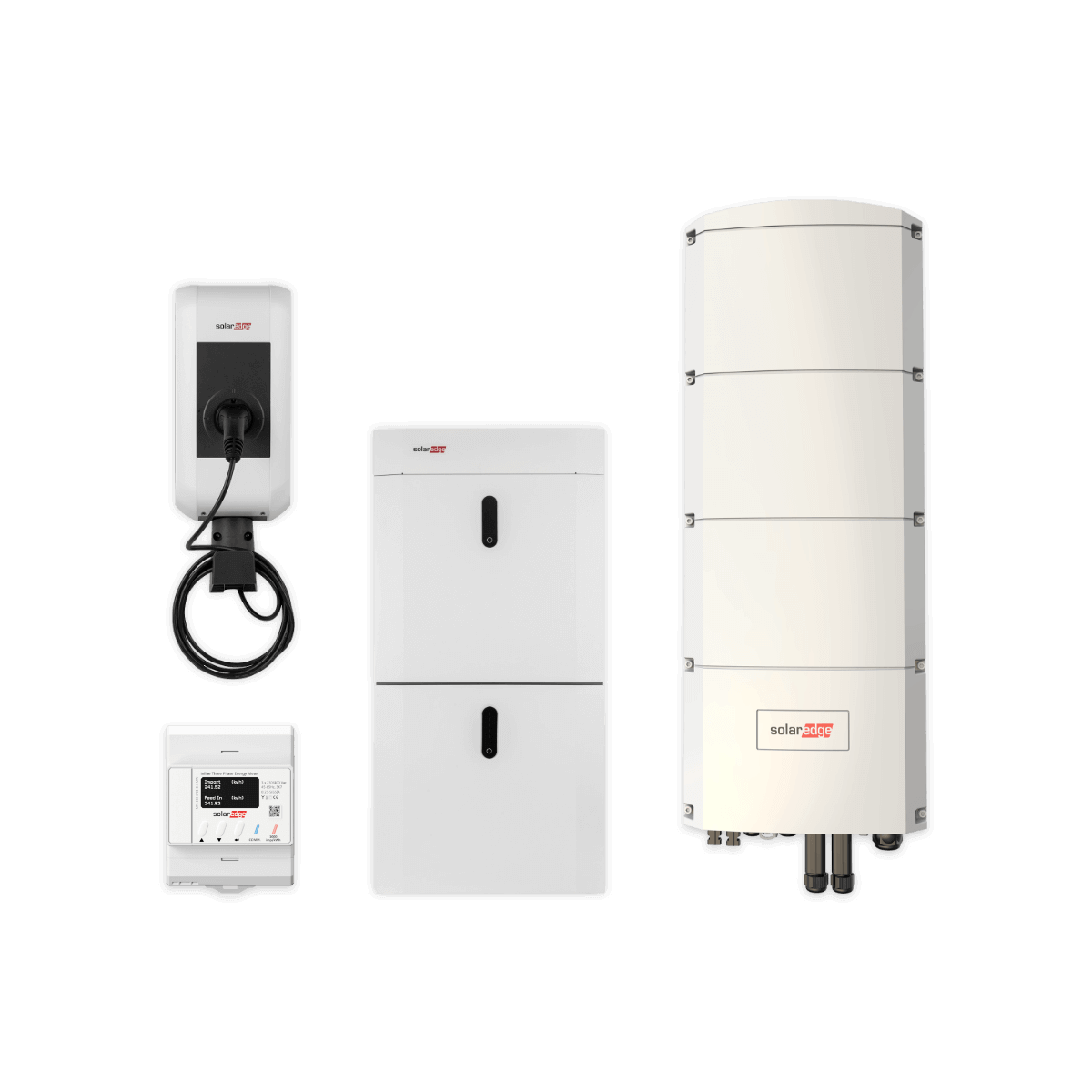 Kombipaket SolarEdge Home mit Ladestation, SE10K-RWB48 und 9,2 kWh
