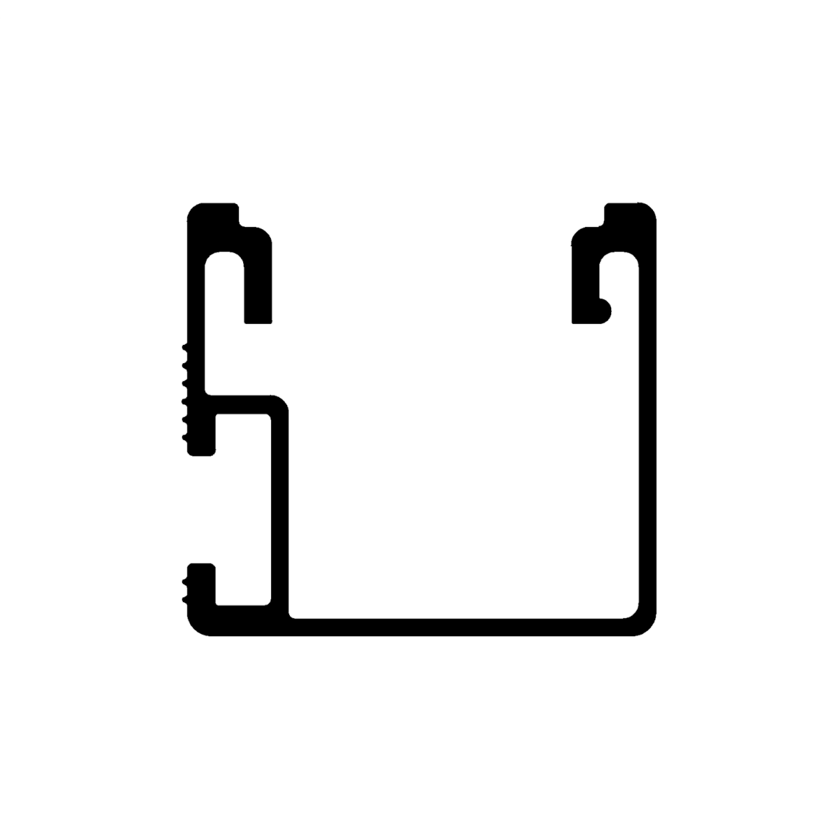 Szyna montażowa K2 SingleRail 36 lekka o  długości 4,80 m