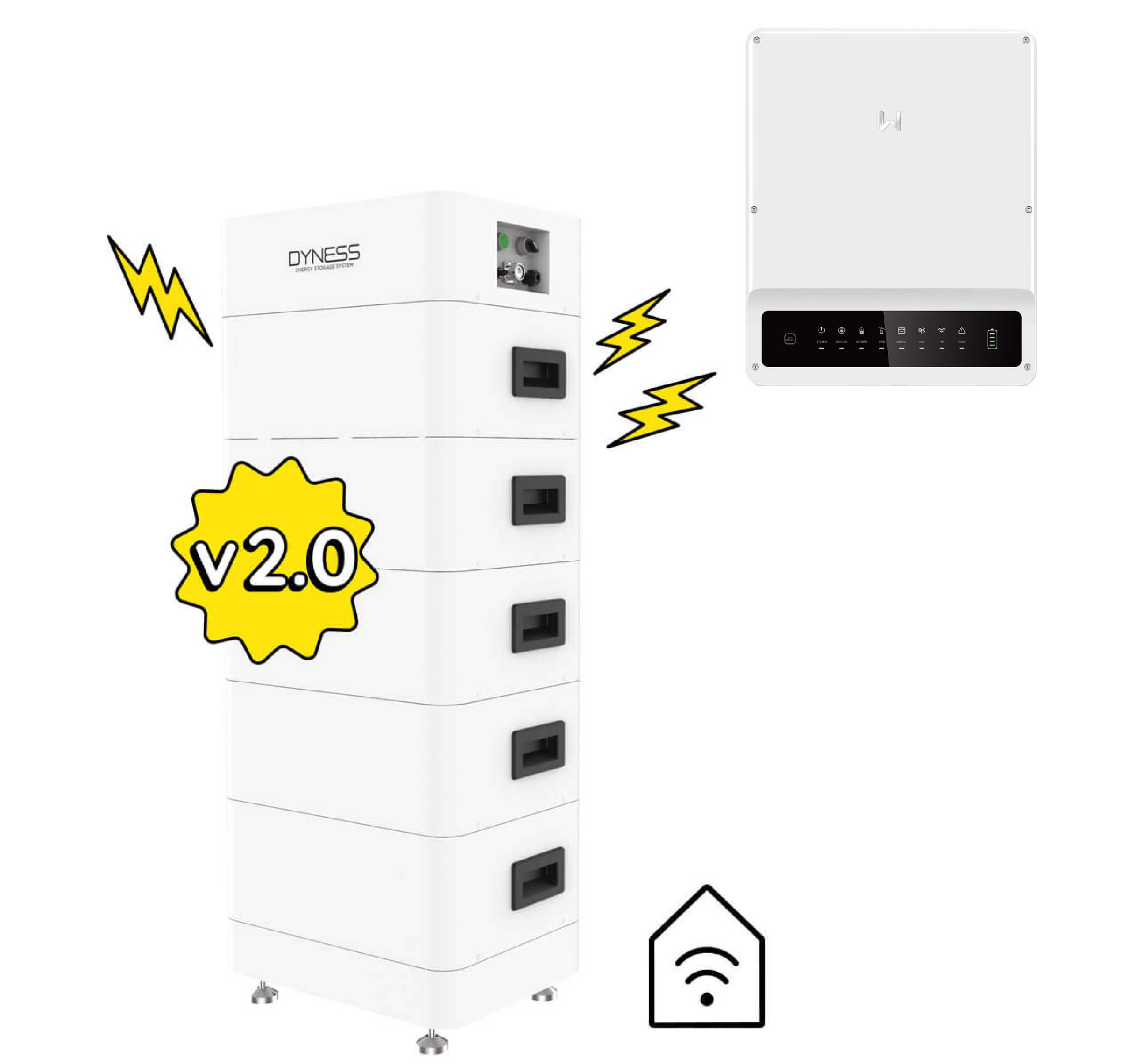 Dyness Tower T17 mit GoodWe ET Plus 16A - GW10KN-ET