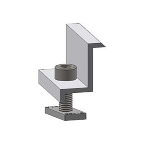 Alumero Abschlussklemme 30 vormontiert