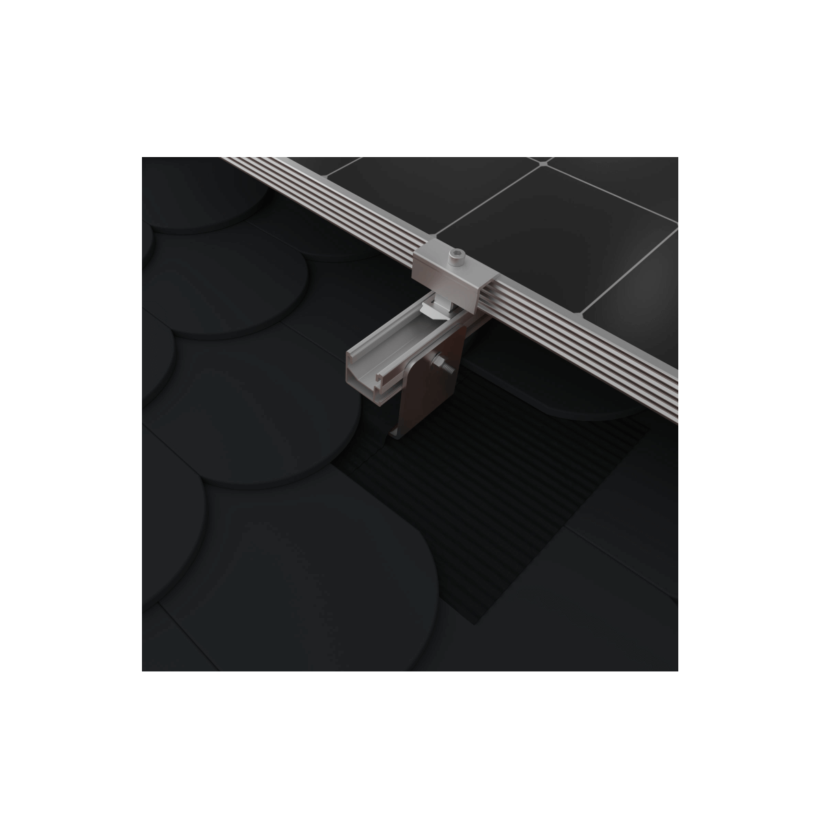 K2 SingleHook FlatTile – antracyt