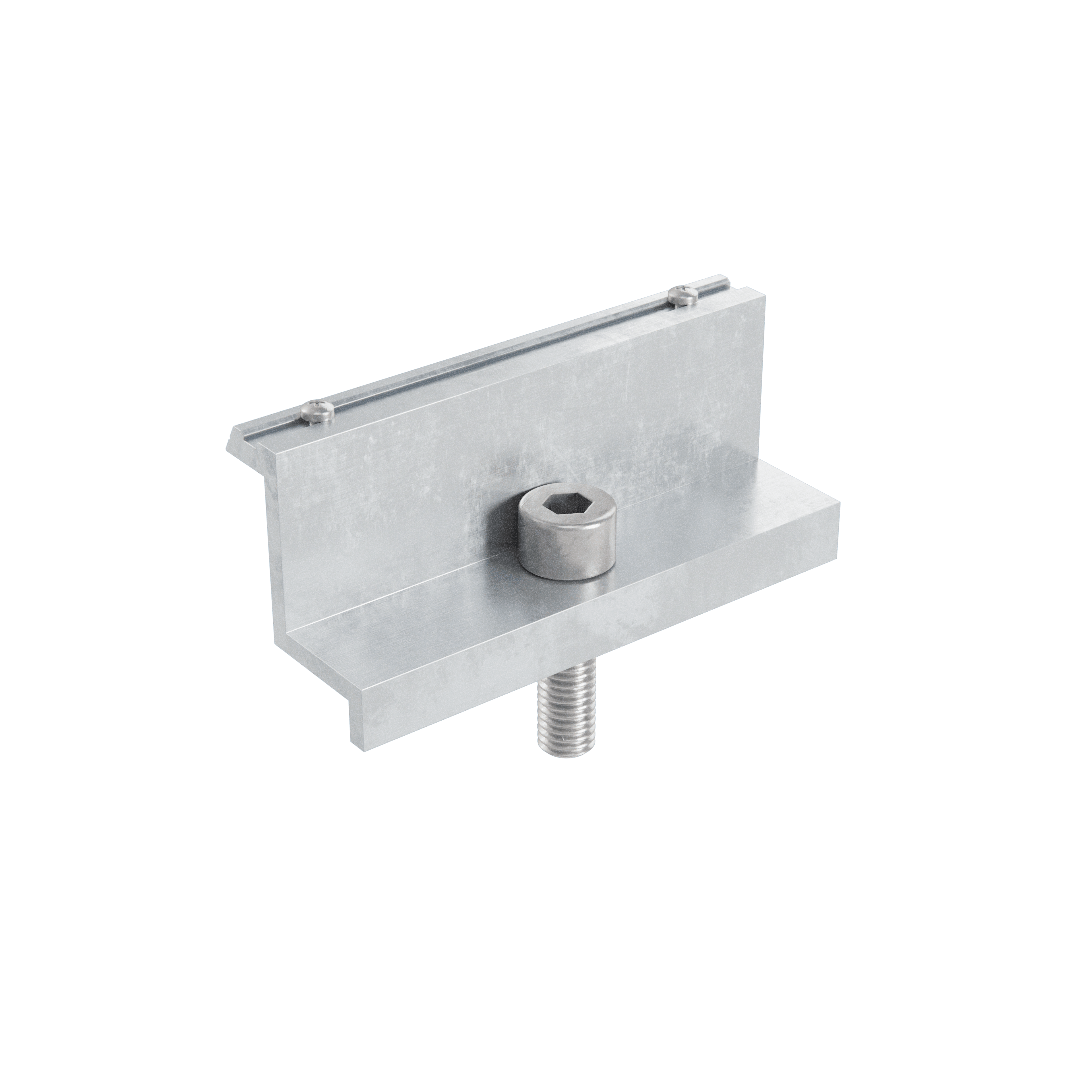 Alumero easyLIGHT End clamp 42 with pins