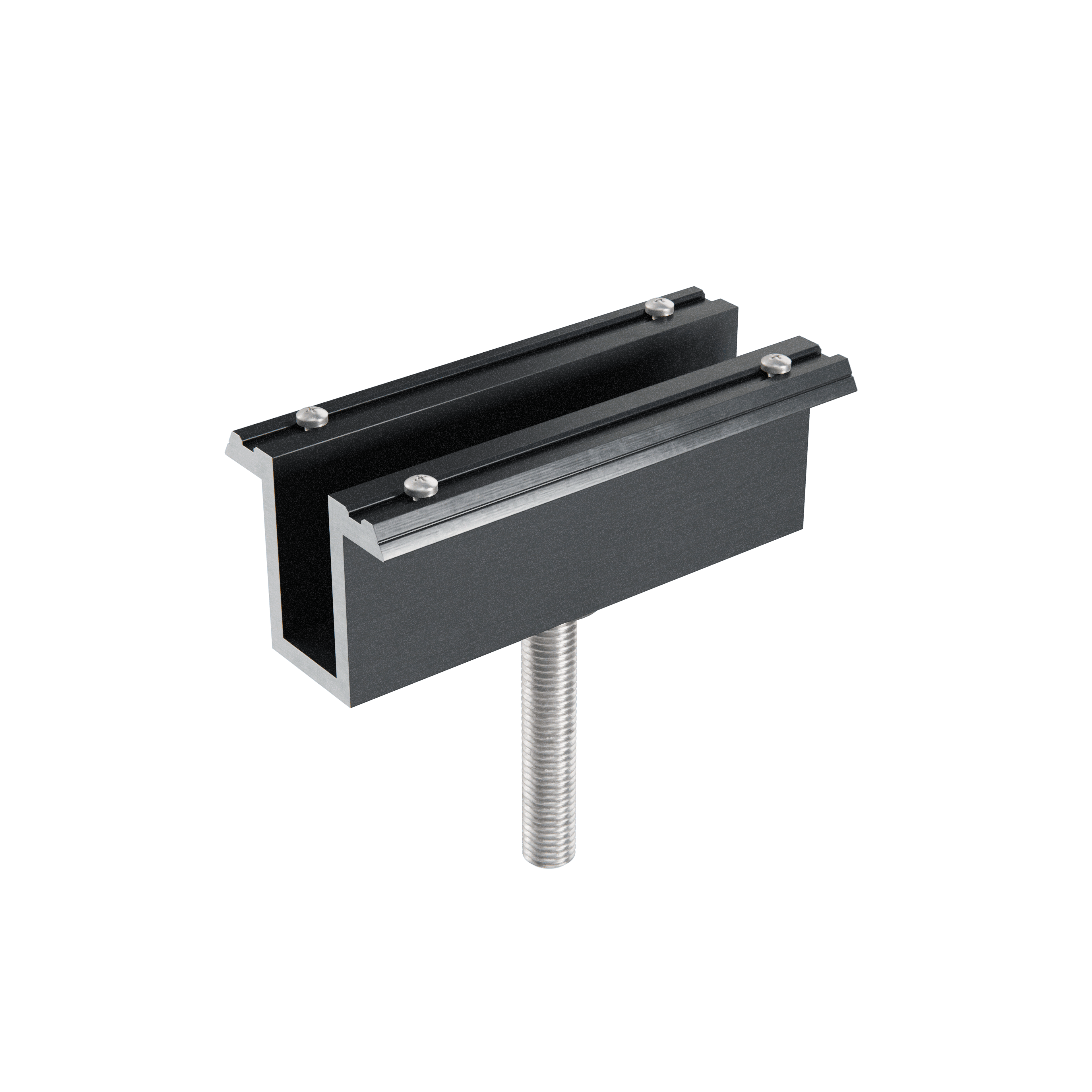 Alumero easyLIGHT Middle clamp 30-50 pin black