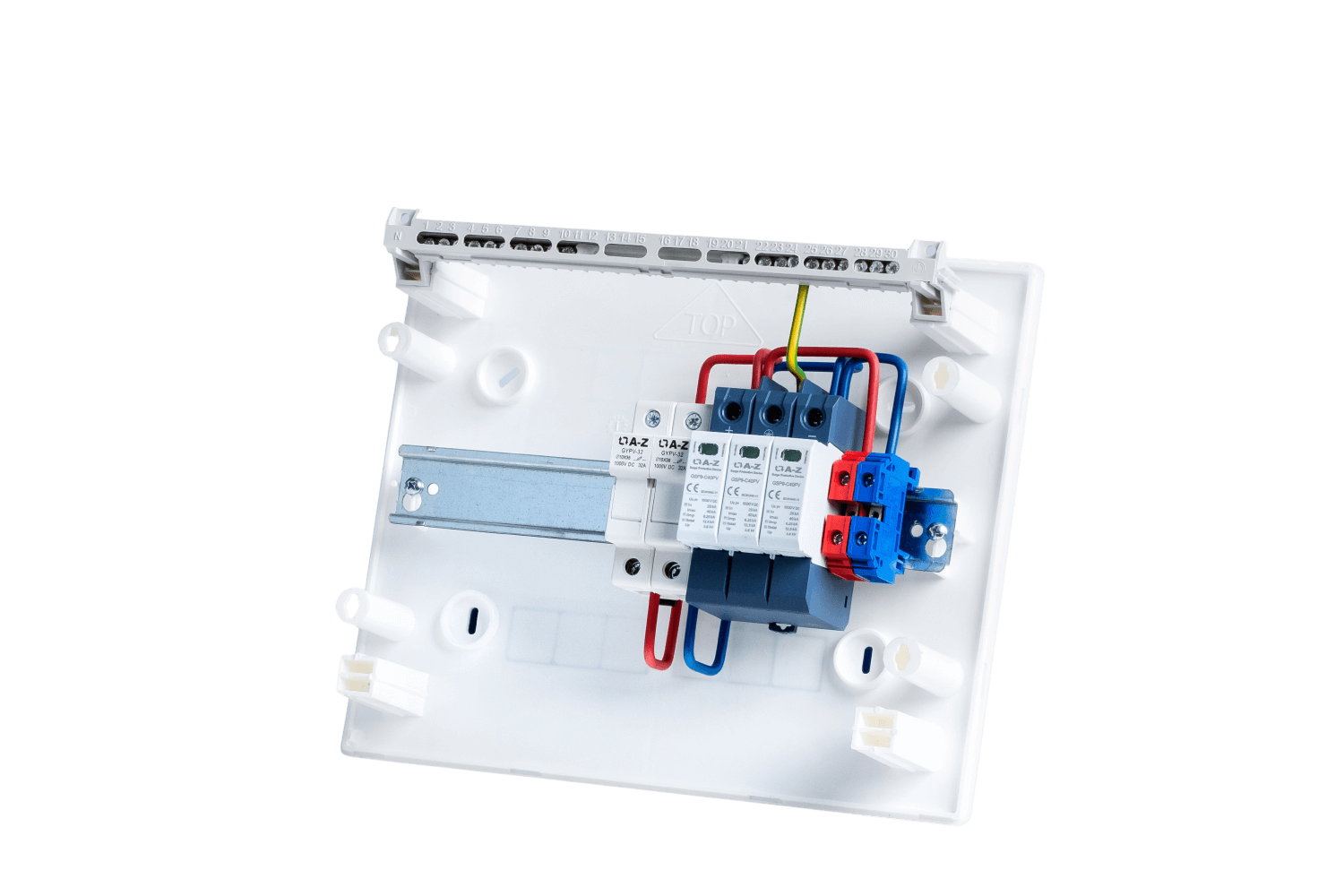  AZT DC1, T1+T2 przełącznik