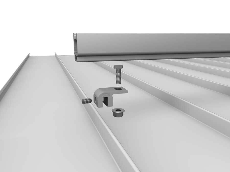 K2 podwójny zacisk do szwów stojących S-5!