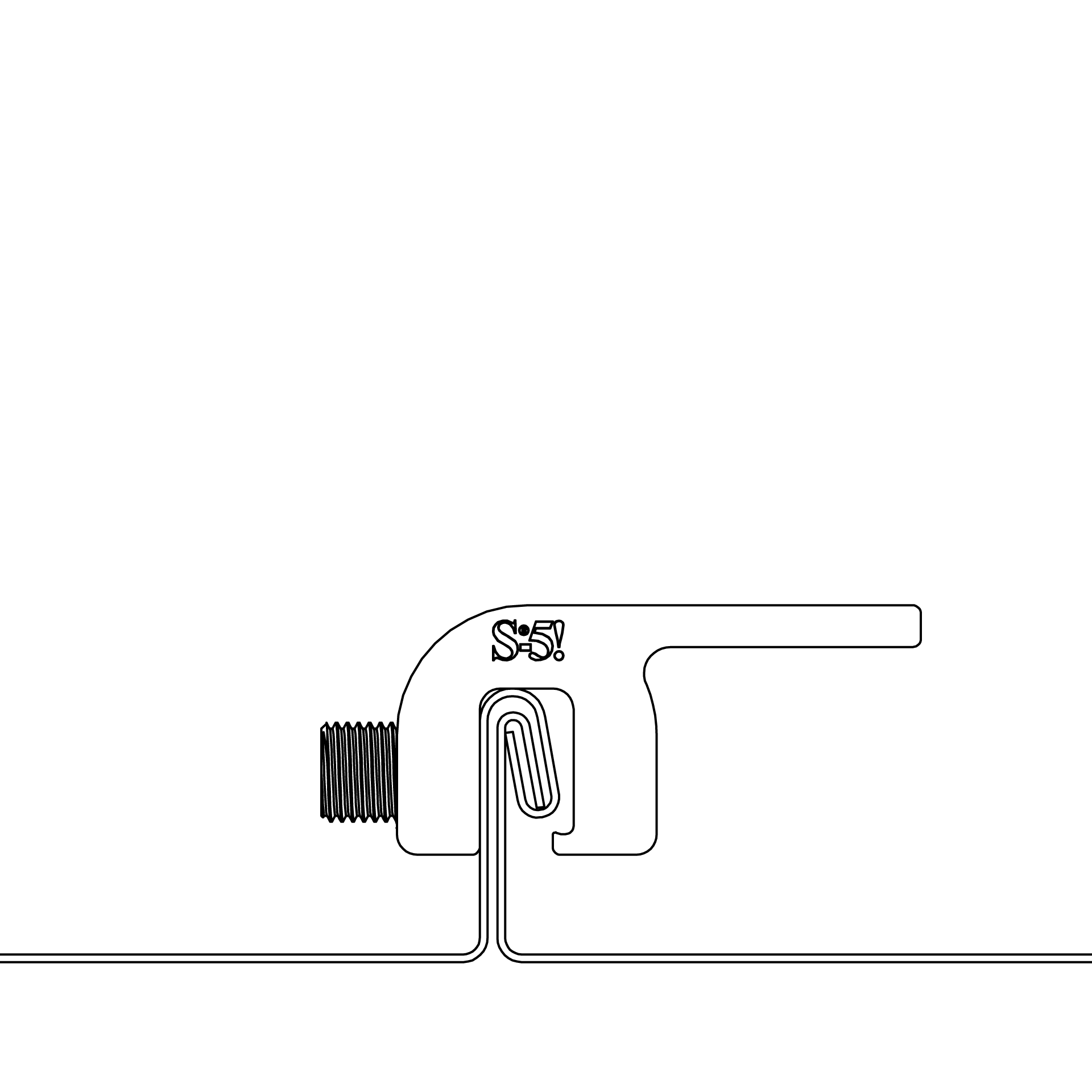 K2 podwójny zacisk do szwów stojących S-5!