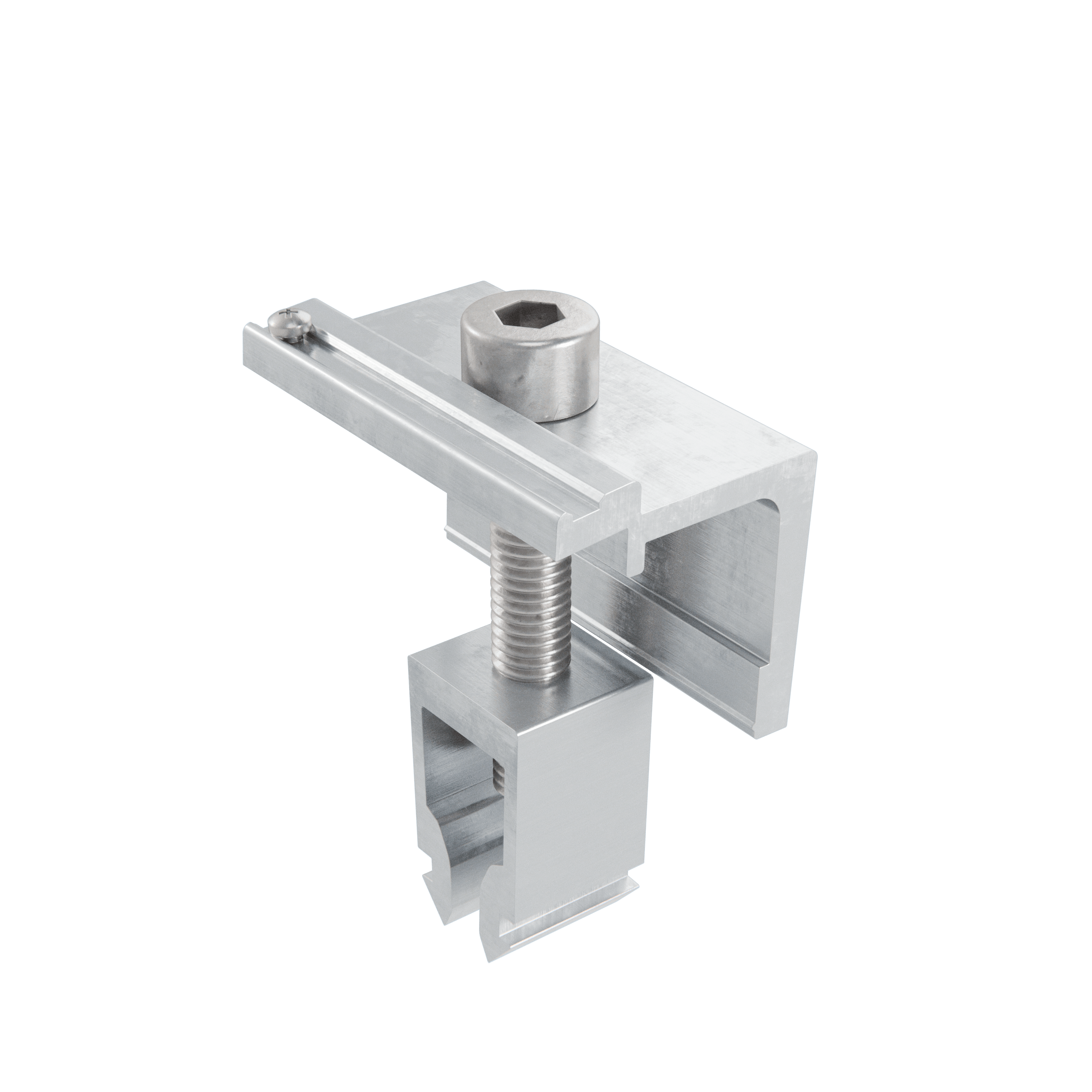 Alumero easyCLAMP End clamp Click mit Pin