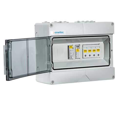 Enwitec jednostka zdalnego sterowania dla 2 wyłączników przeciwpożarowych