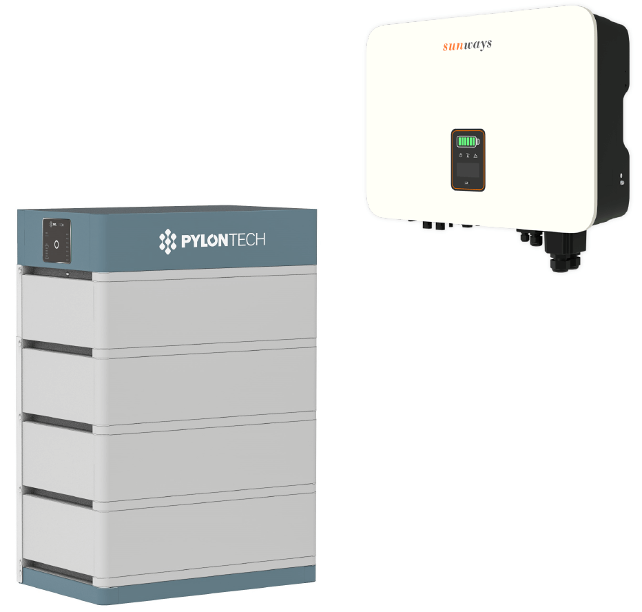 Pylontech Force H1 14,2 kWh mit Sunways Hybrid STH-10KTL-HT