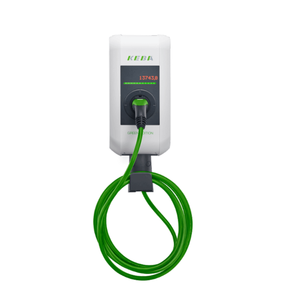 KEBA KeContact P30 X-Series Green Edition, PnC, kabel