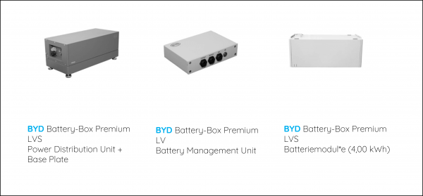 BYD Battery Box Premium LVS 16.0 z trójfazowym falownikiem SolarEdge StorEdge SE5K
